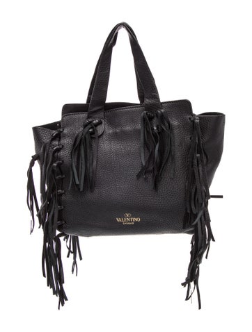 Leather Top Handle Bag