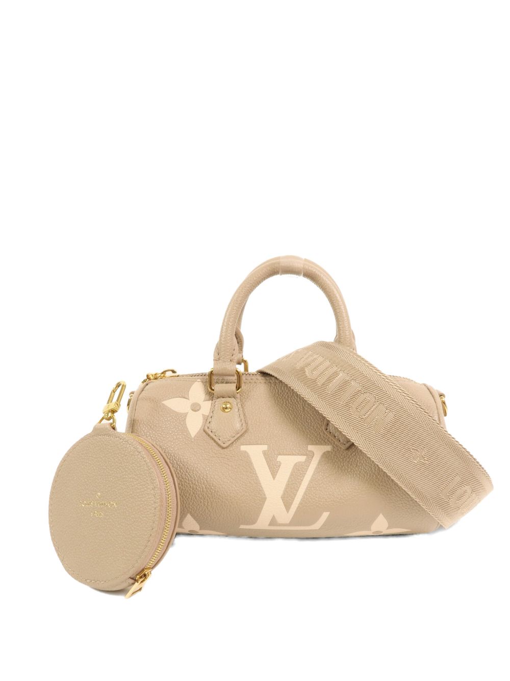 BB Papillon Monogram Empreinte leather bag
