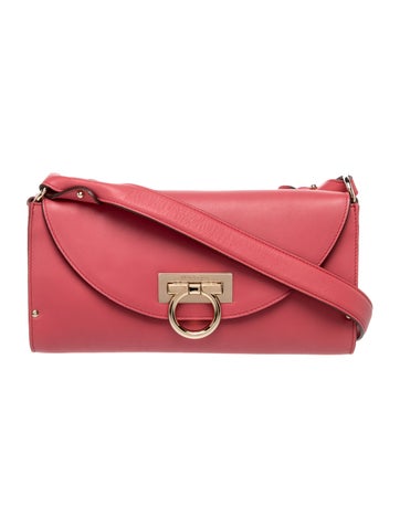 Ferragamo Leather Shoulder Bag