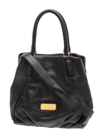 Leather Top Handle Bag