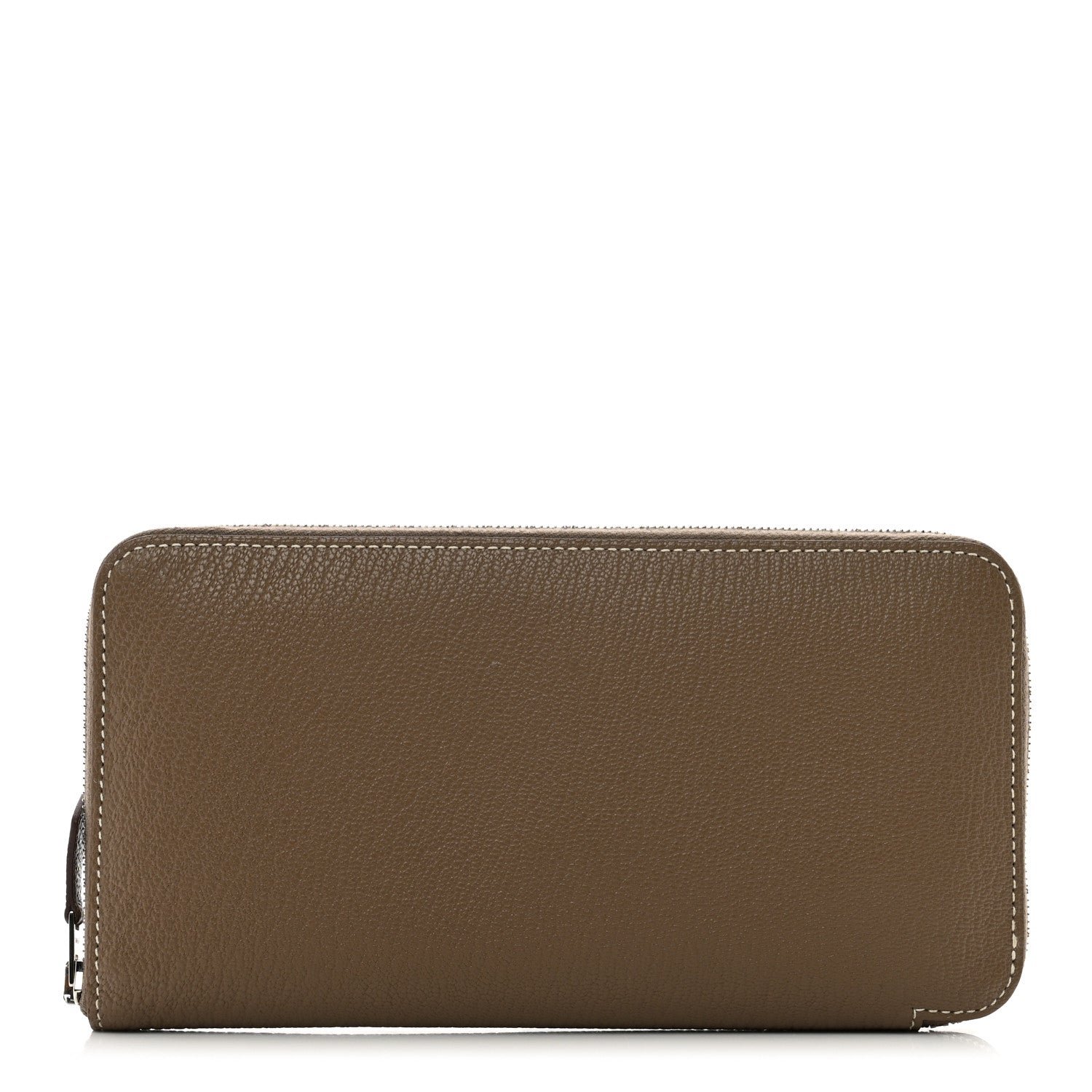 Hermes Chèvre Mysore Azap Wallet Etoupe