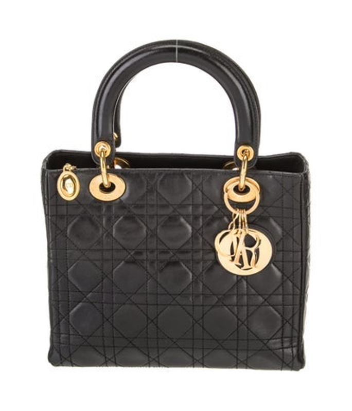 Dior Dior Cannage Top Handle Bag