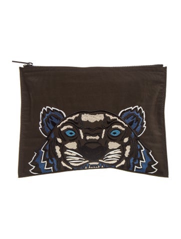 Kenzo Neoprene Clutch