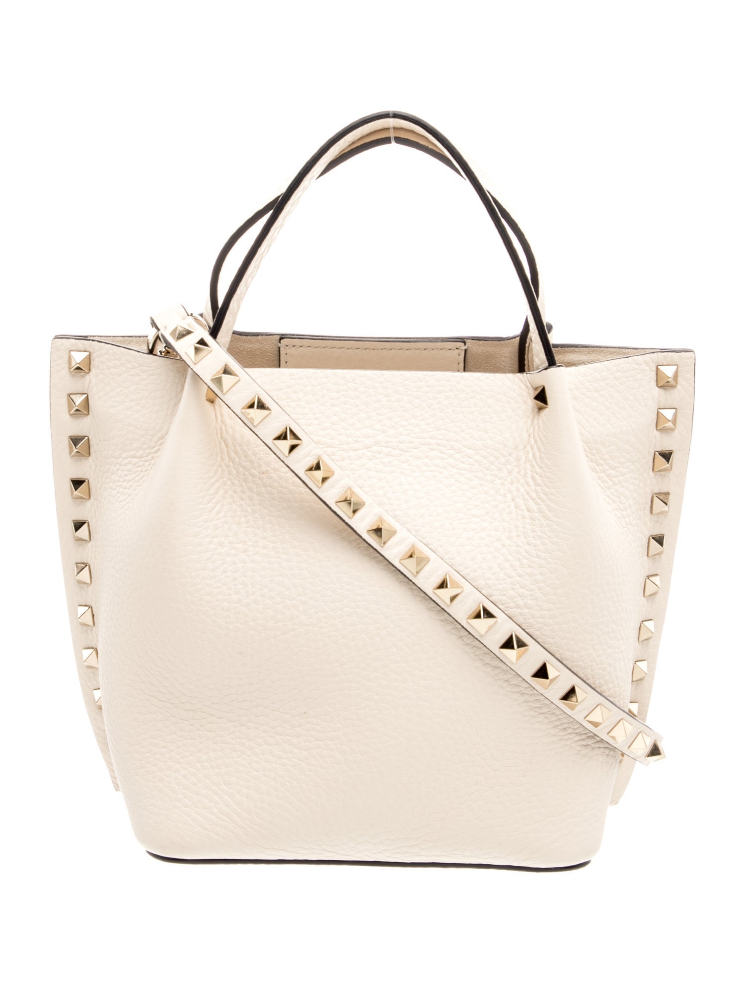 Rockstud Top Handle Bag