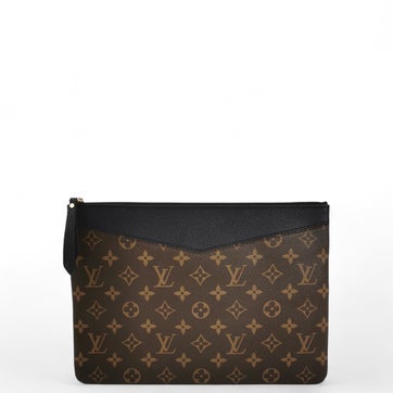 Coated Canvas Daily Pouch