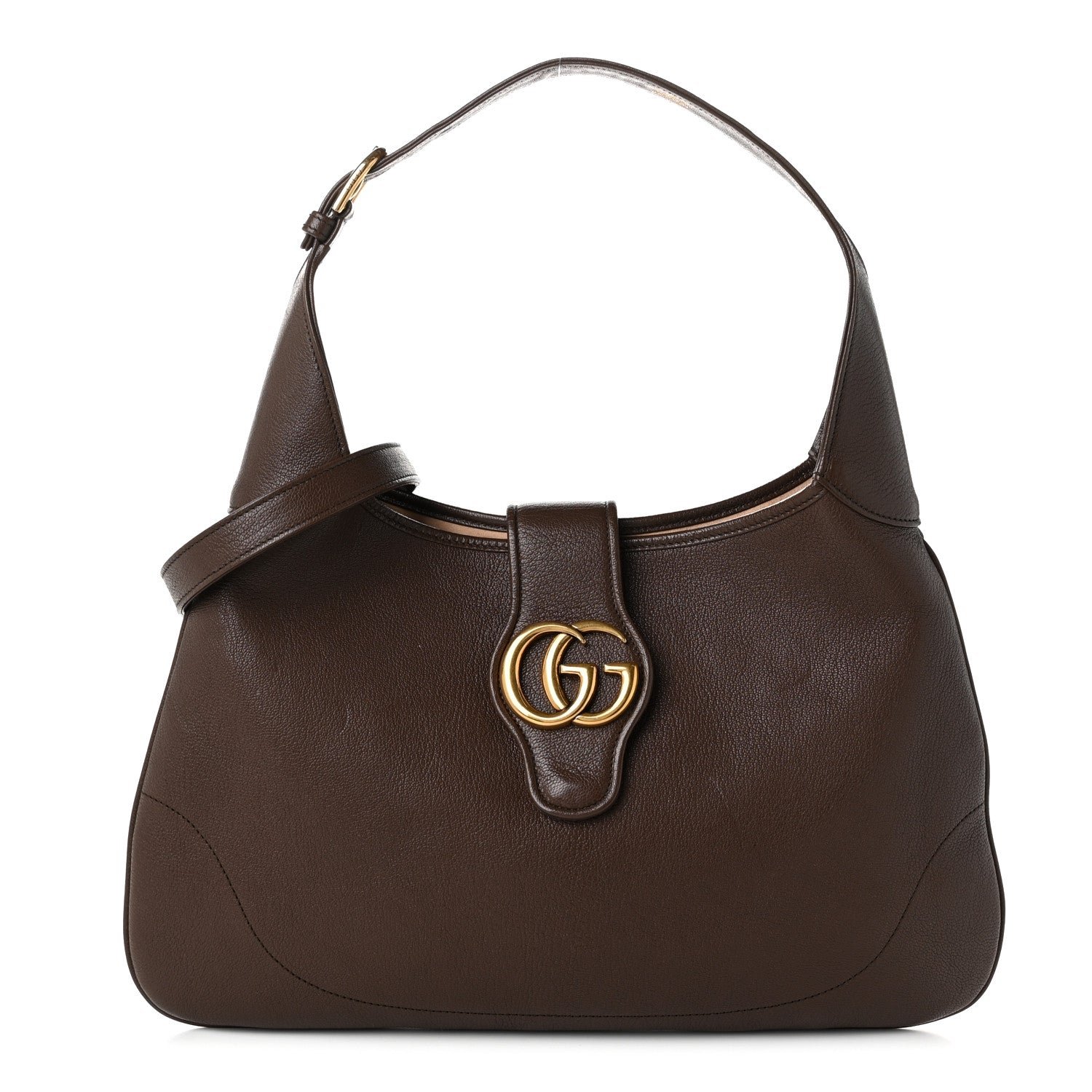 Gucci Goatskin Medium Aphrodite Shoulder Bag New Acero