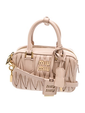 Miu Miu Leather Matelasse