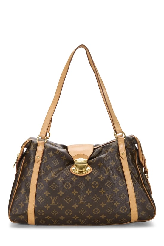 Monogram Canvas Stresa GM