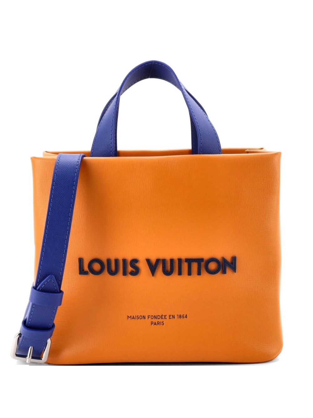 Shopping Leather Mini tote bag