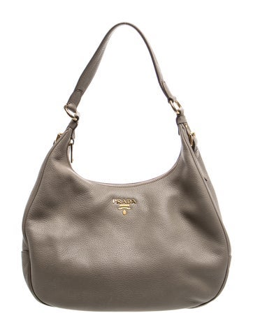 Vitello Daino Leather Vitello Daino Hobo Bag