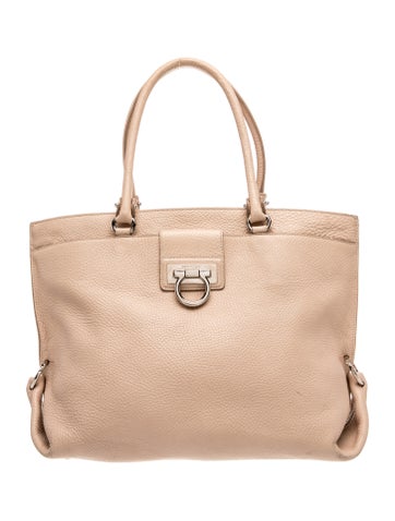 Leather Top Handle Bag