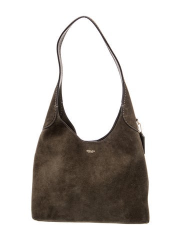 Suede Brooklyn shoulder bag 28
