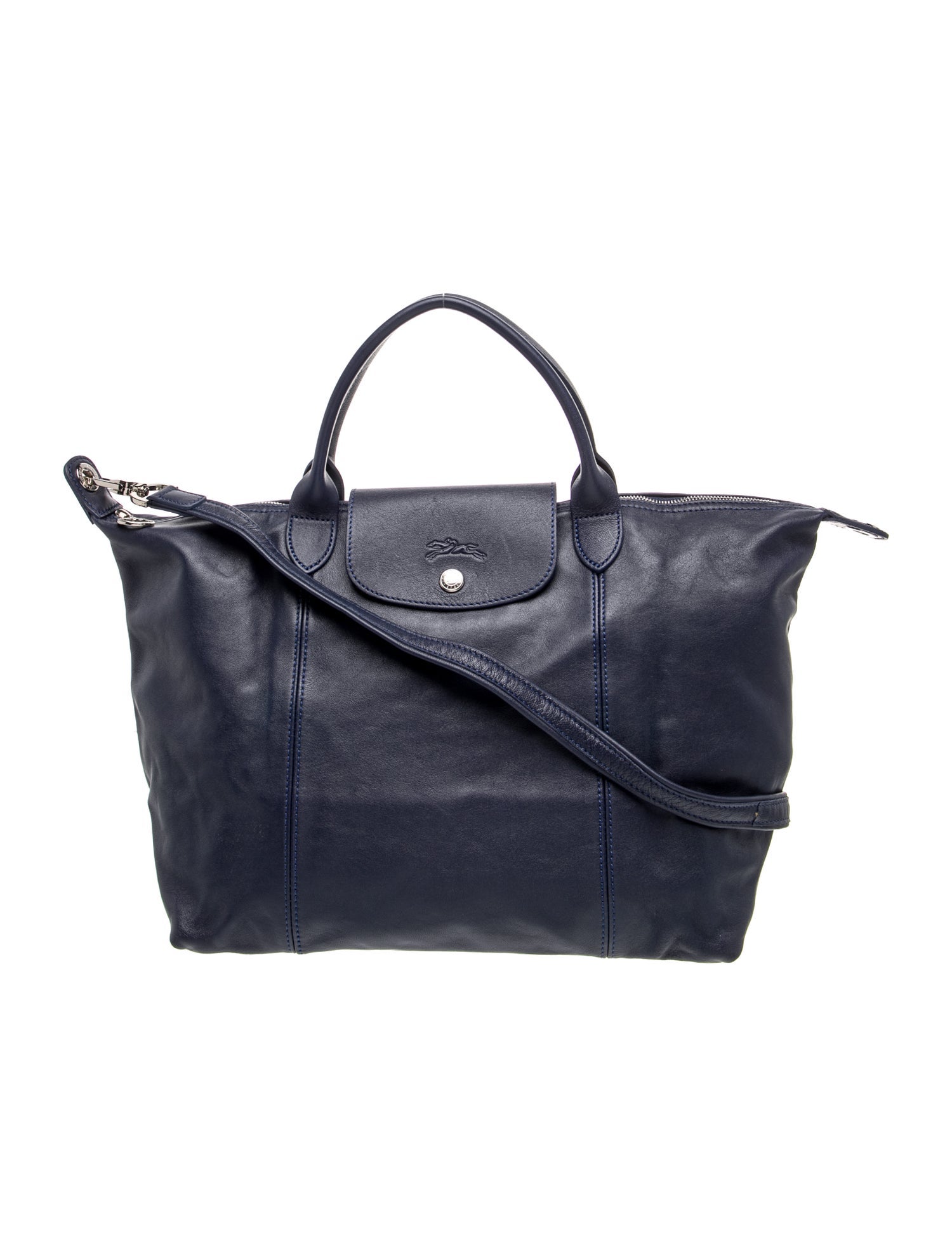 Leather Top Handle Bag