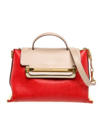 Chloe Calfskin Top Handle Bag