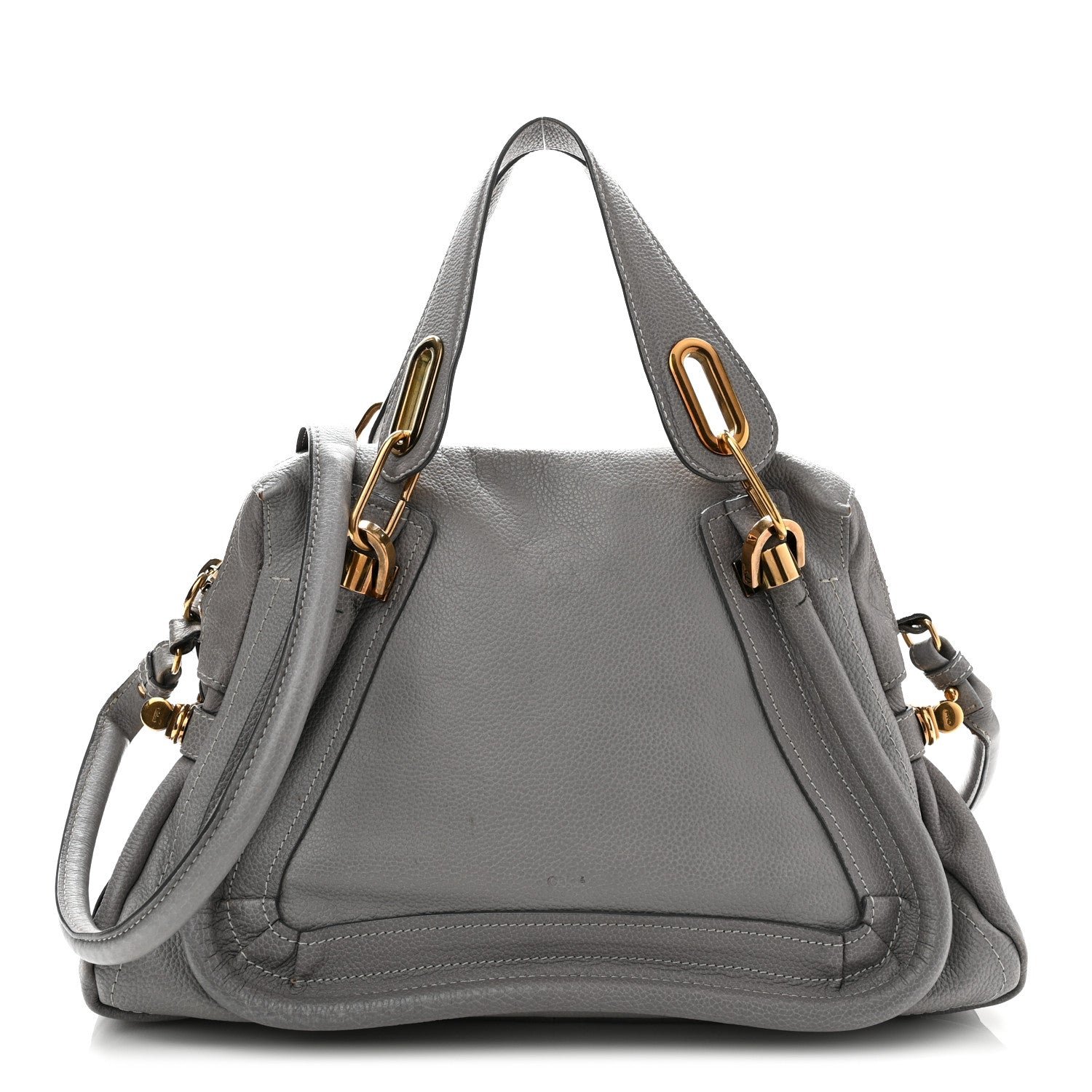 Chloe Calfskin Medium Paraty Cashmere Grey
