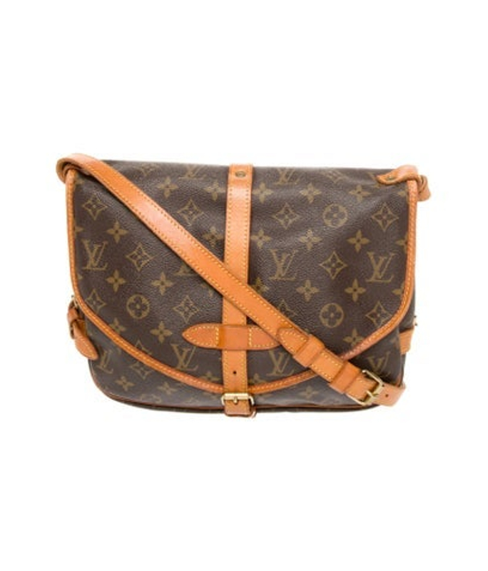 Louis Vuitton Vuitton Lv Monogram Saumur 30 Vintage