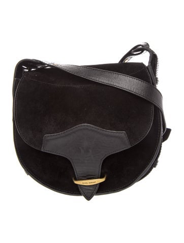 Suede Crossbody Bag