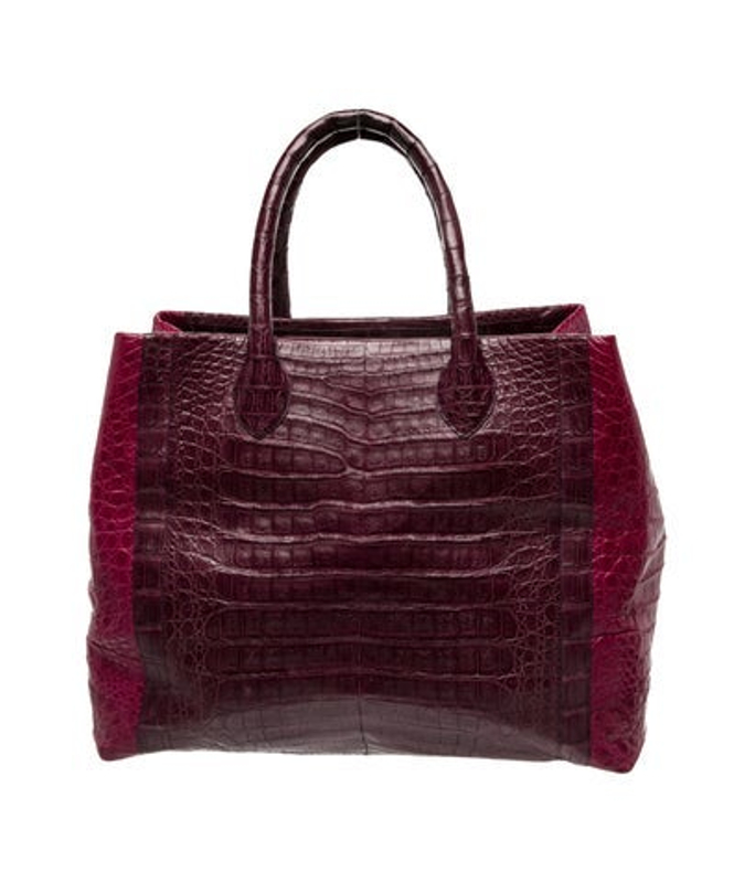 Nancy Gonzalez Gonzalez Crocodile Top Handle Bag