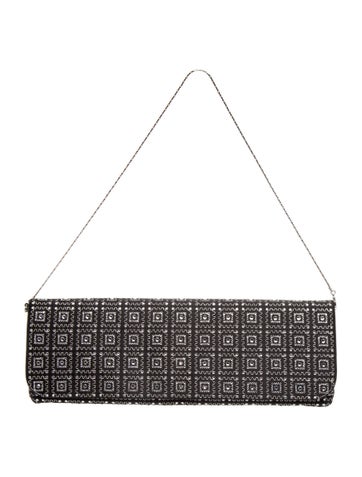Badgley Mischka Nylon Clutch