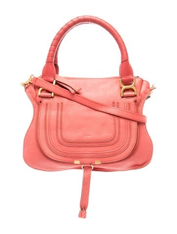 Leather Marcie Shoulder Bag Medium
