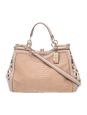 Leather Top Handle Bag