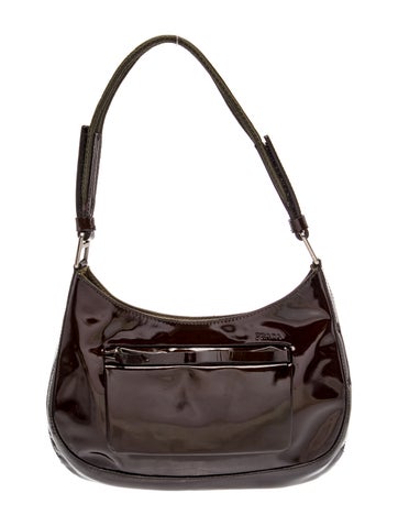 Spazzolato Leather Shoulder Bag