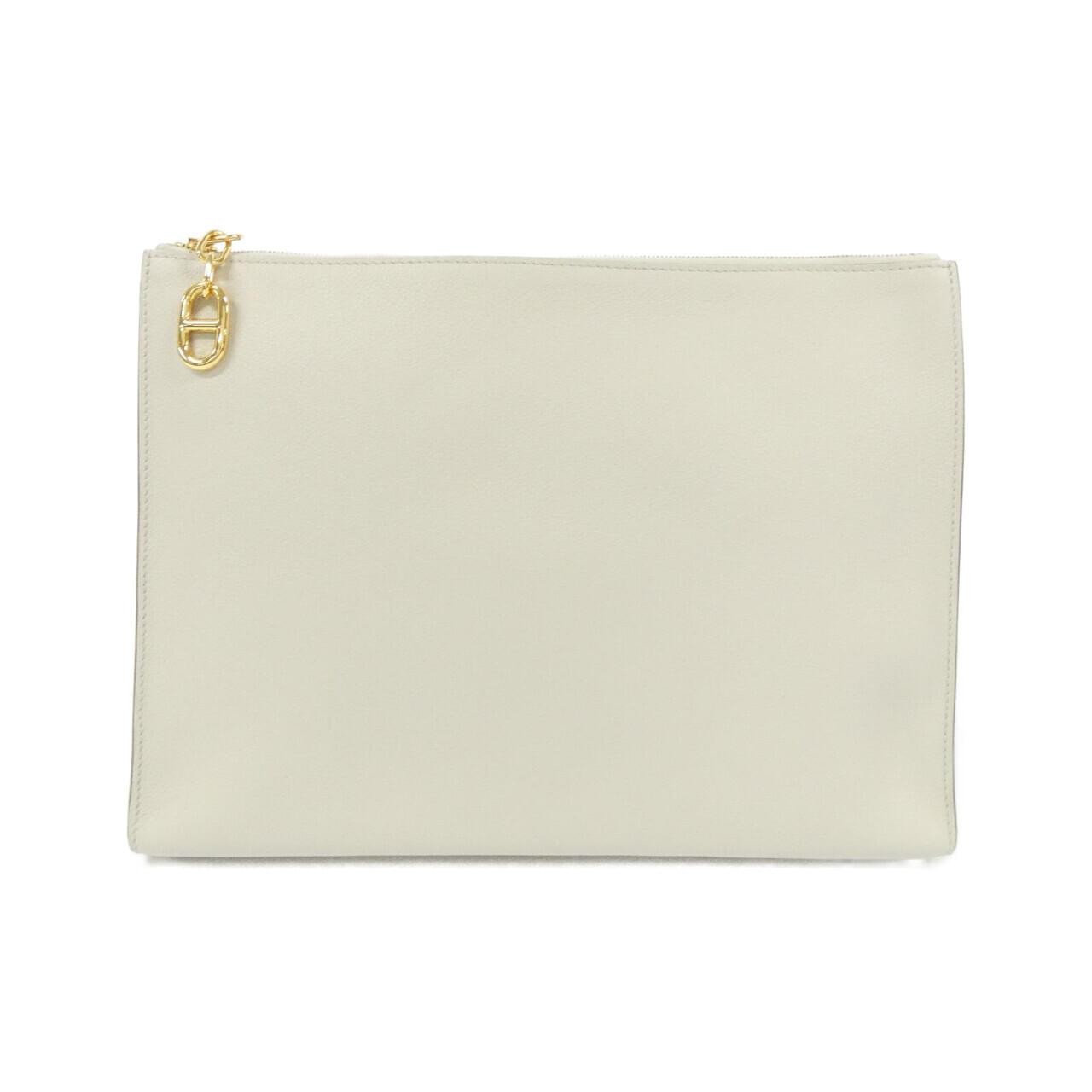 Hermes Zip Ango Chaine d'Ancre GM 084322CC Pouch