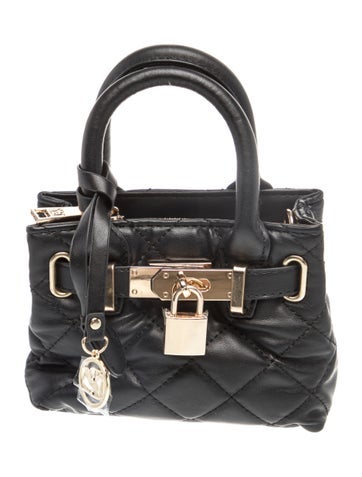 Leather Top Handle Bag w/ Tags
