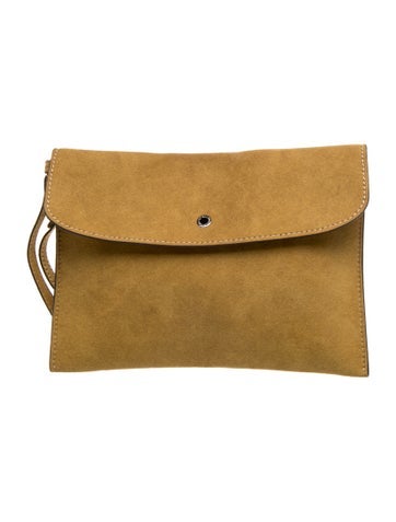 Vegetarian Suede Clutch