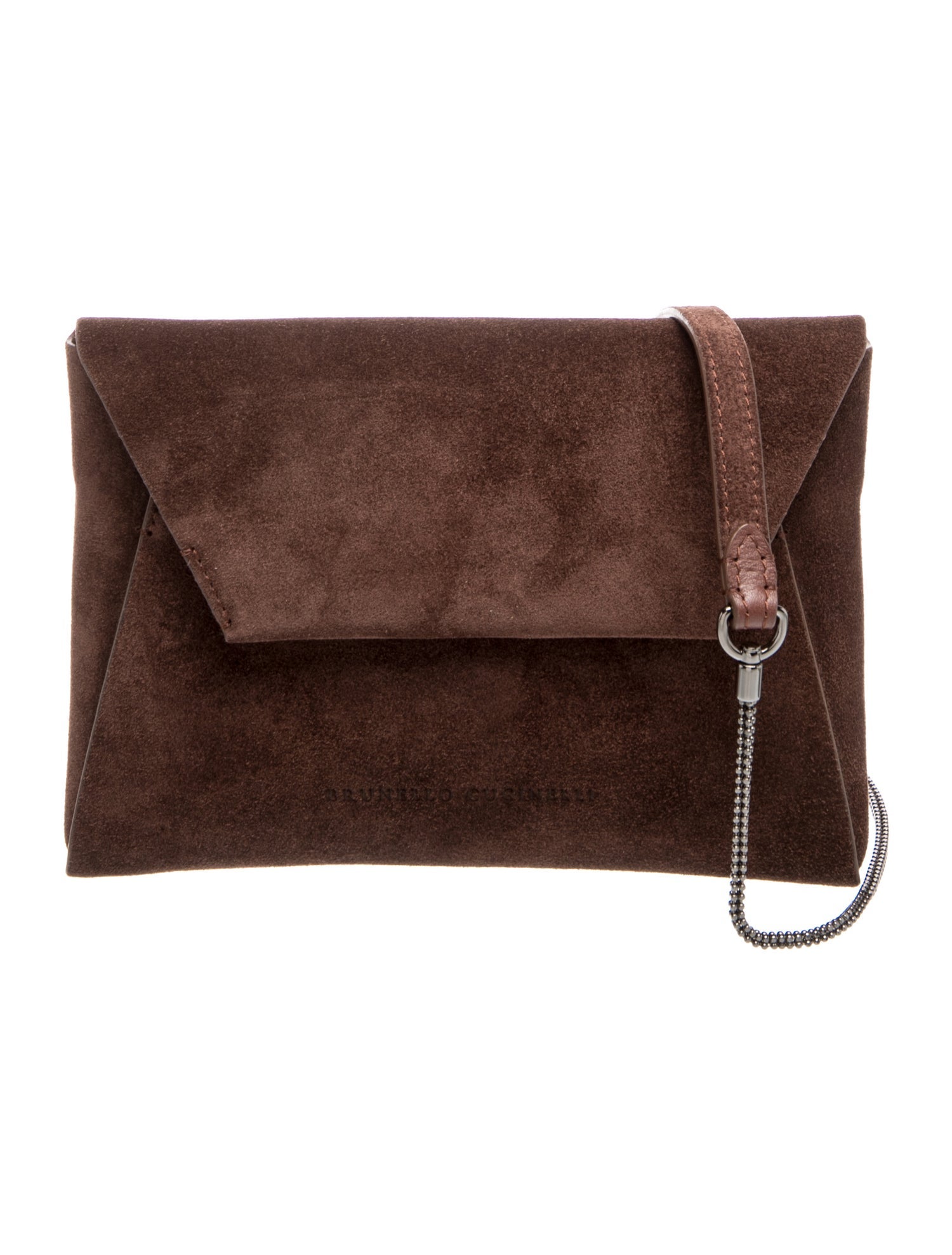 Brunello Cucinelli Suede Shoulder Bag w/ Tags