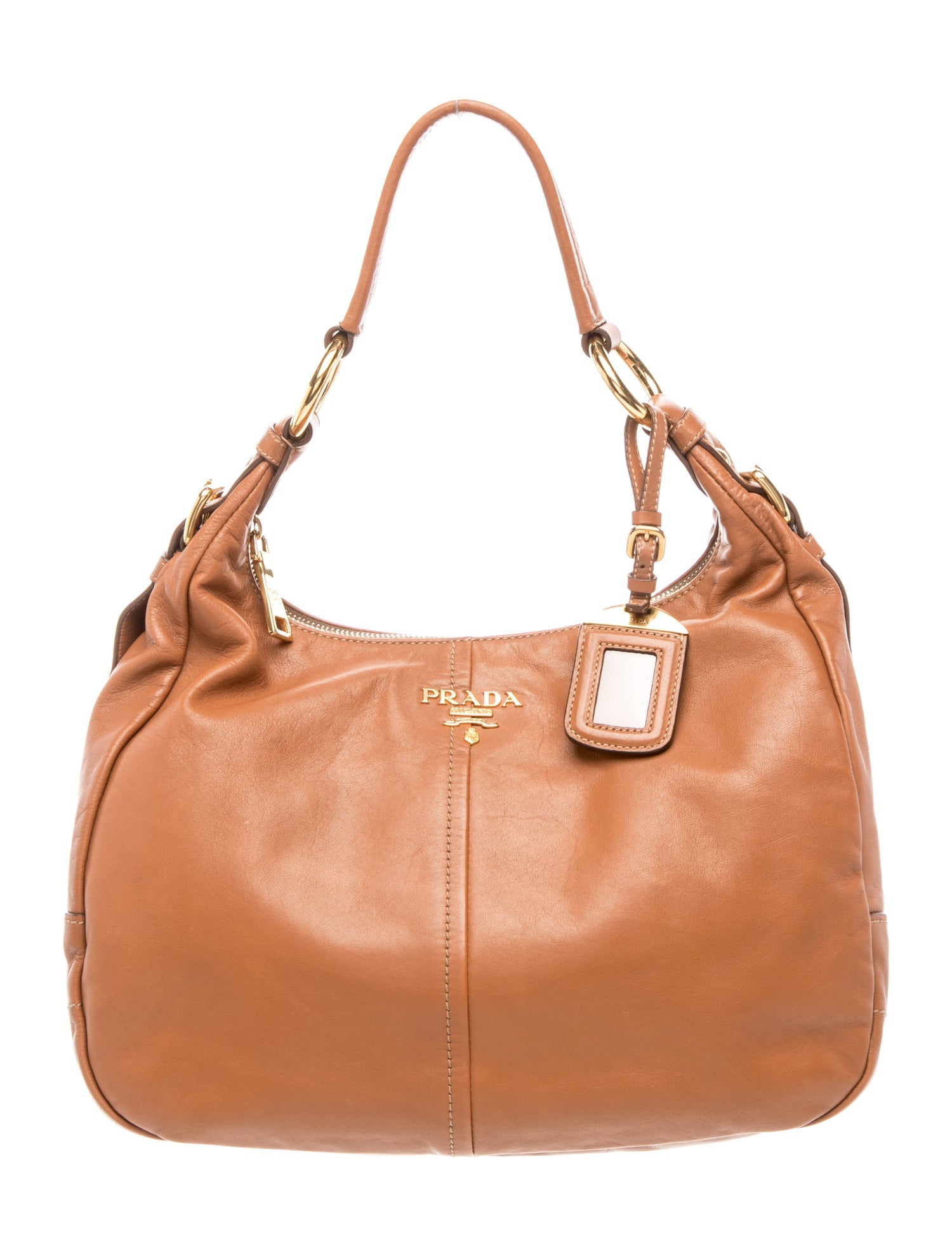 Enameled Metal Triangle Shoulder Bag