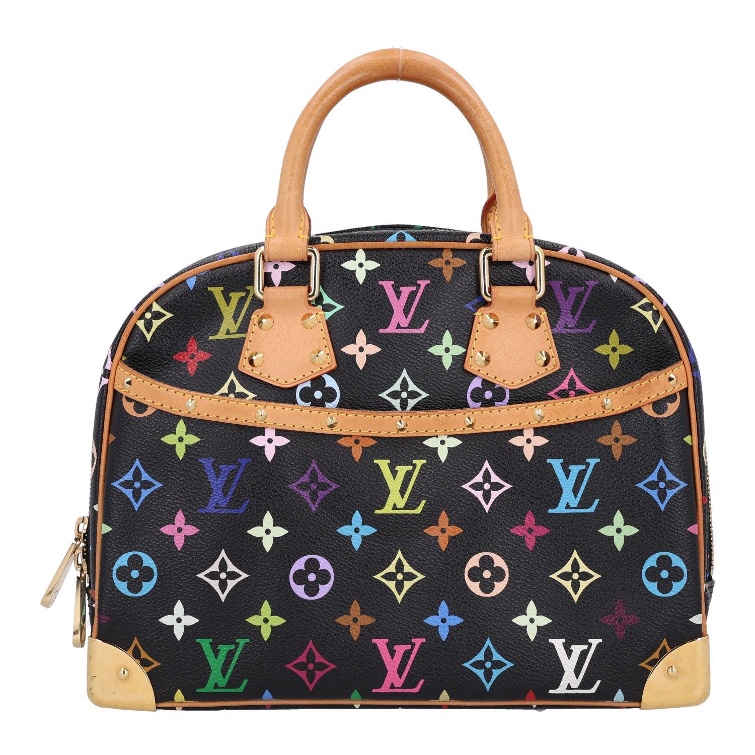 Louis Vuitton Monogram Multicolor Trouville Black