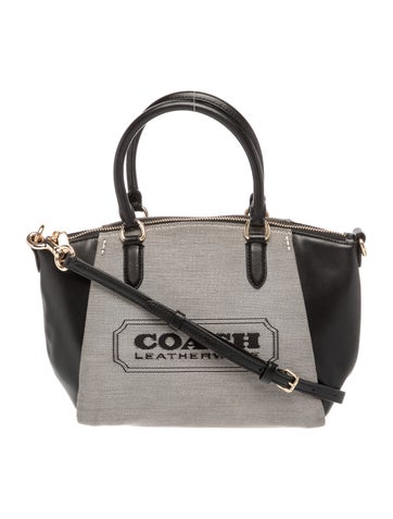 Coach Leather Top Handle Bag