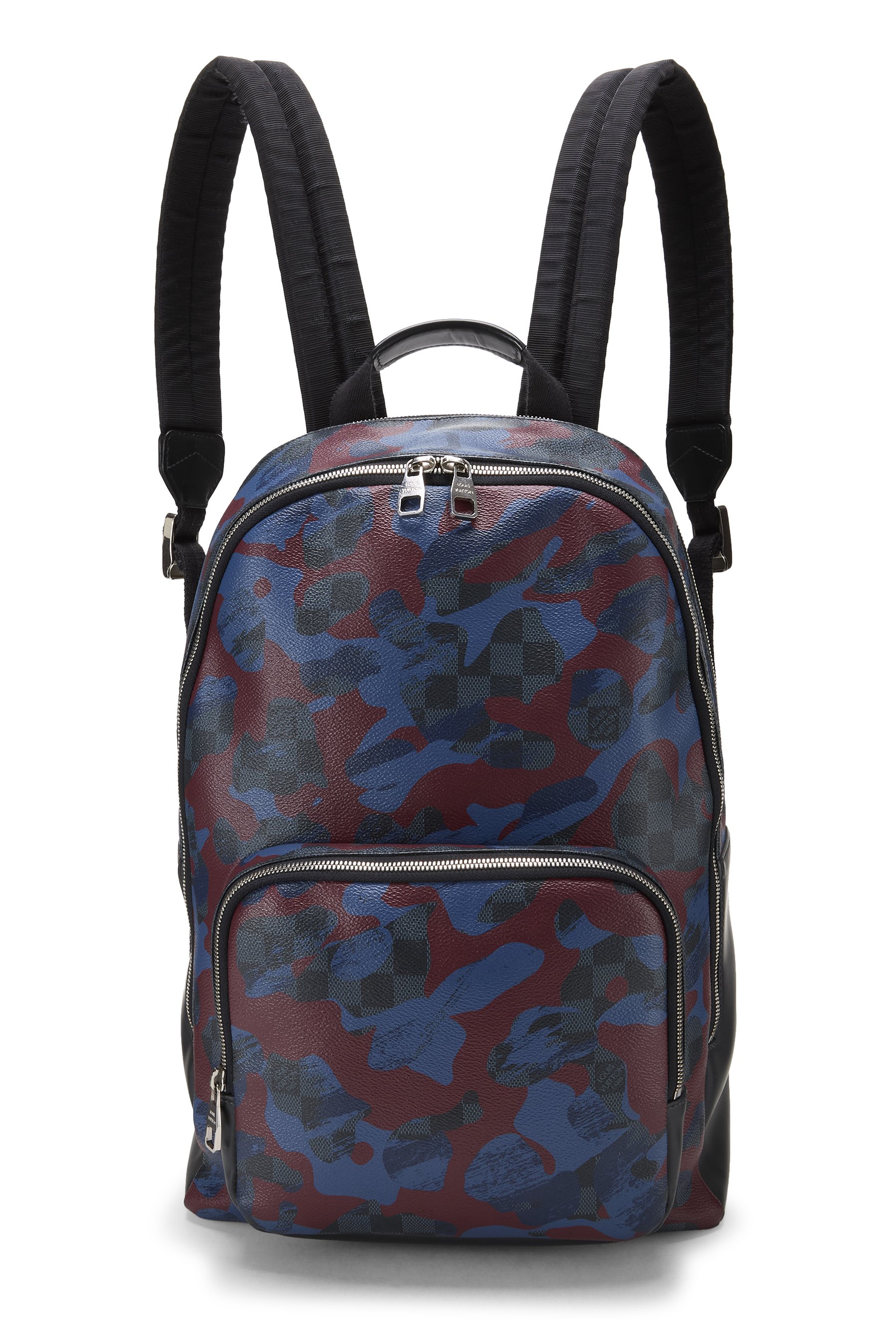 Bordeaux Camouflage Damier Cobalt Andy Backpack