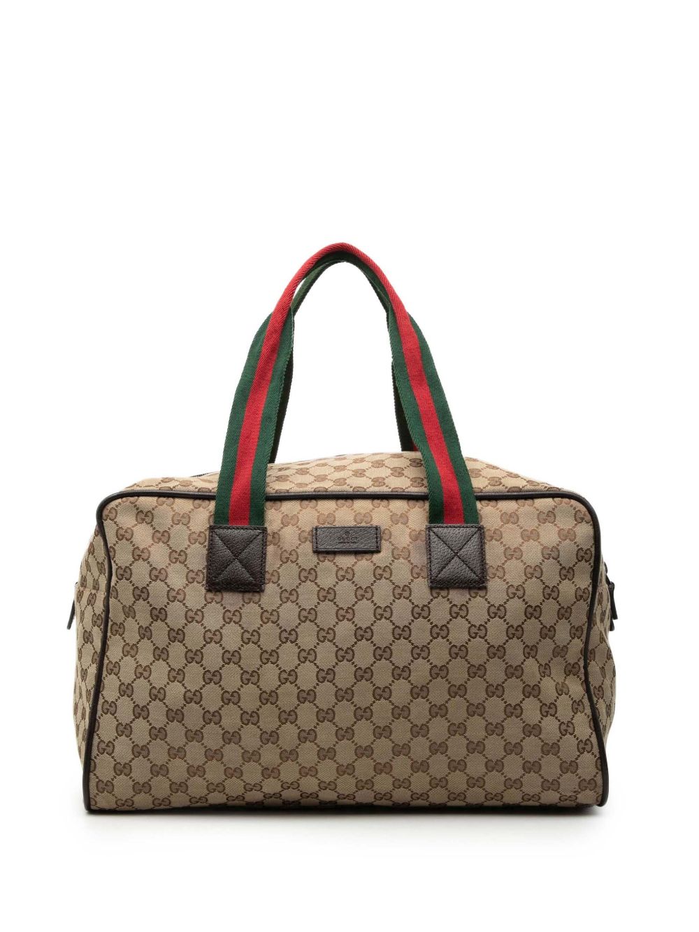 2000-2015 GG Canvas Web Duffle Bag travel bag