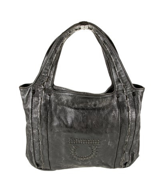 Salvatore Ferragamo Ferragamo Leather Top Handle Bag