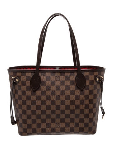 Damier Ebene Neverfull w/Pouch PM