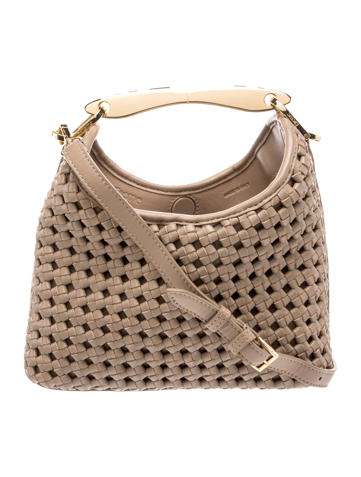 Leather Top Handle Bag