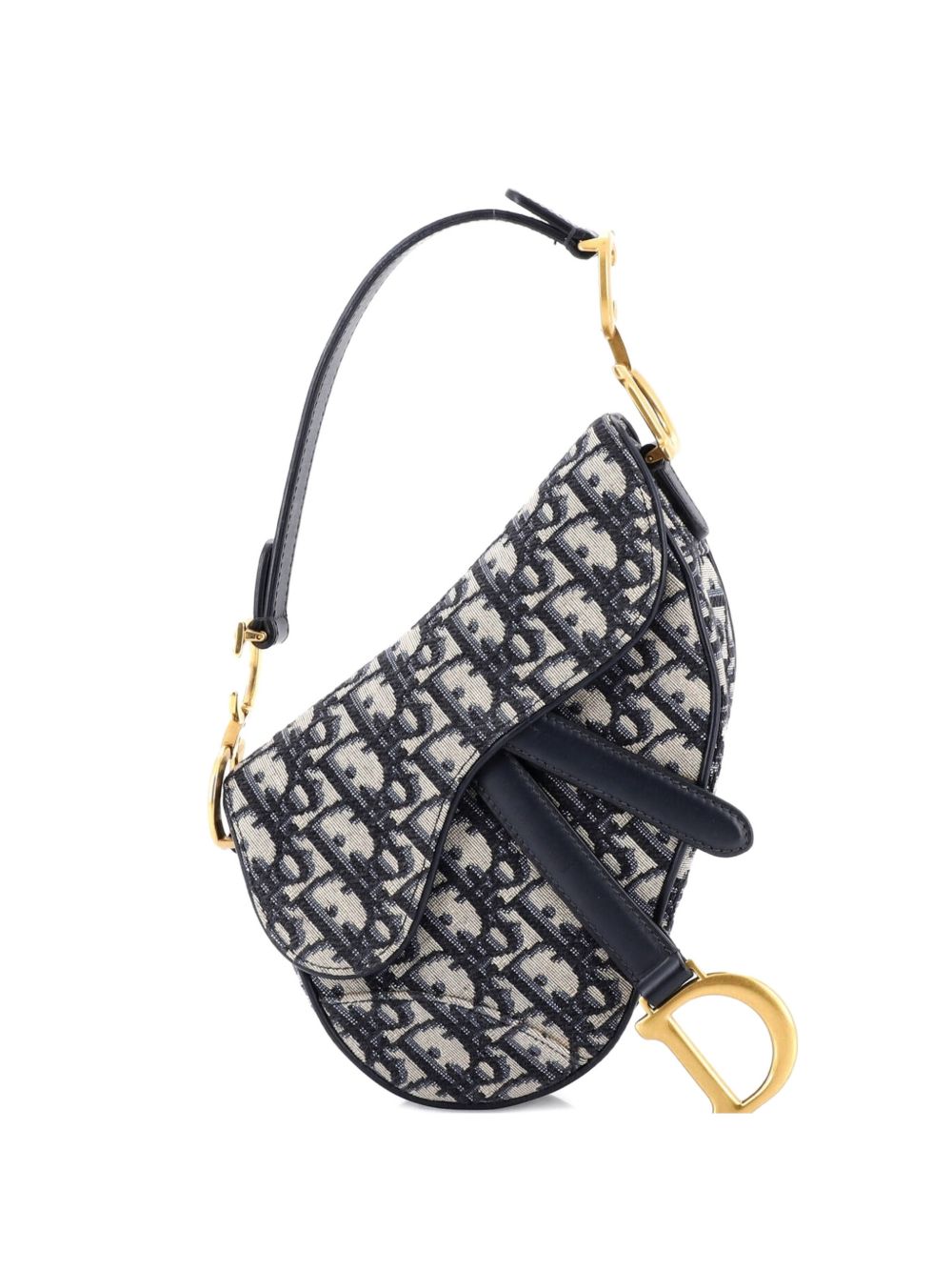 Saddle Handbag Oblique Canvas Mini shoulder bag