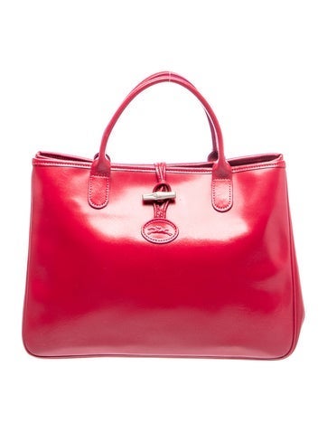Leather Top Handle Bag