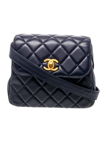Quilted Flap Crossbody Bag