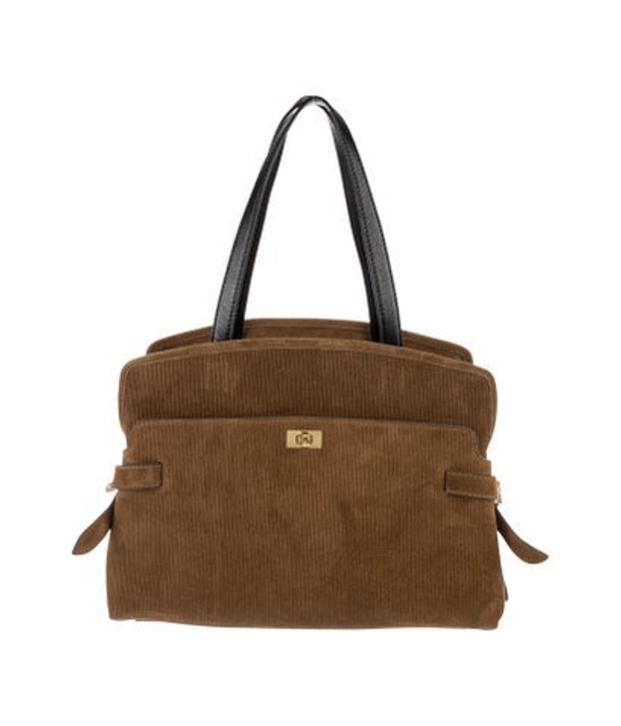 Anya Hindmarch Hindmarch Suede Shoulder Bag