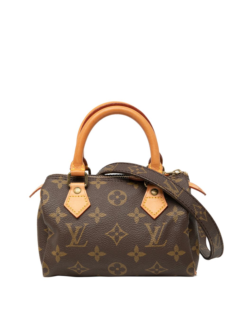 1992 Monogram Mini Speedy HL satchel