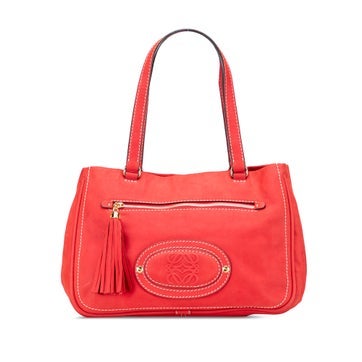 Anagram Madrid Fringe Nubuck Shoulder Bag