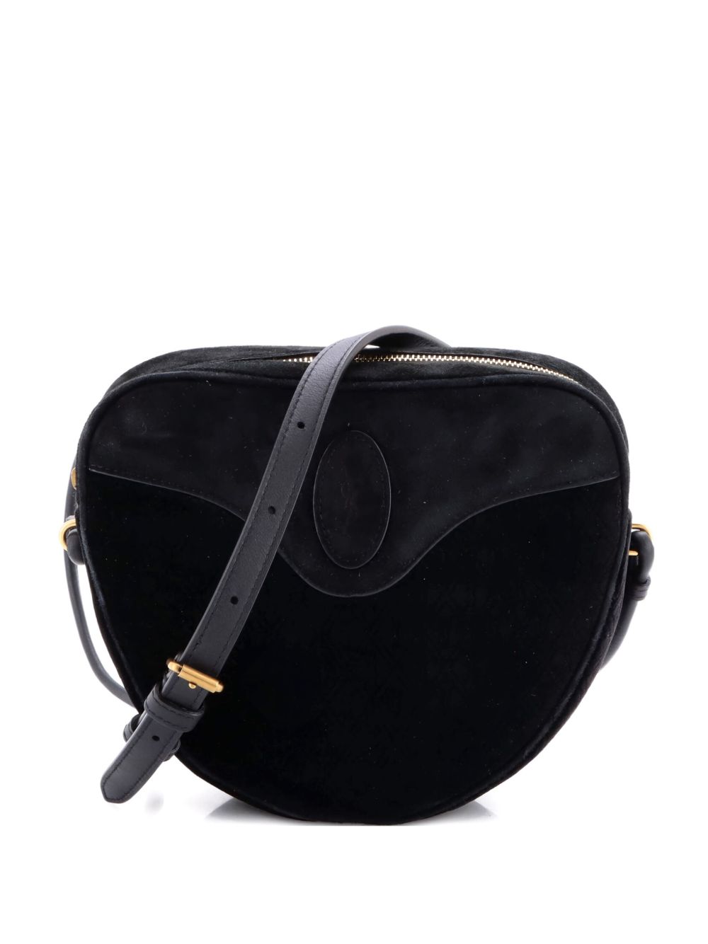 Le Monogramme Coeur Bag Monogram All Over Velvet and Suede crossbody bag