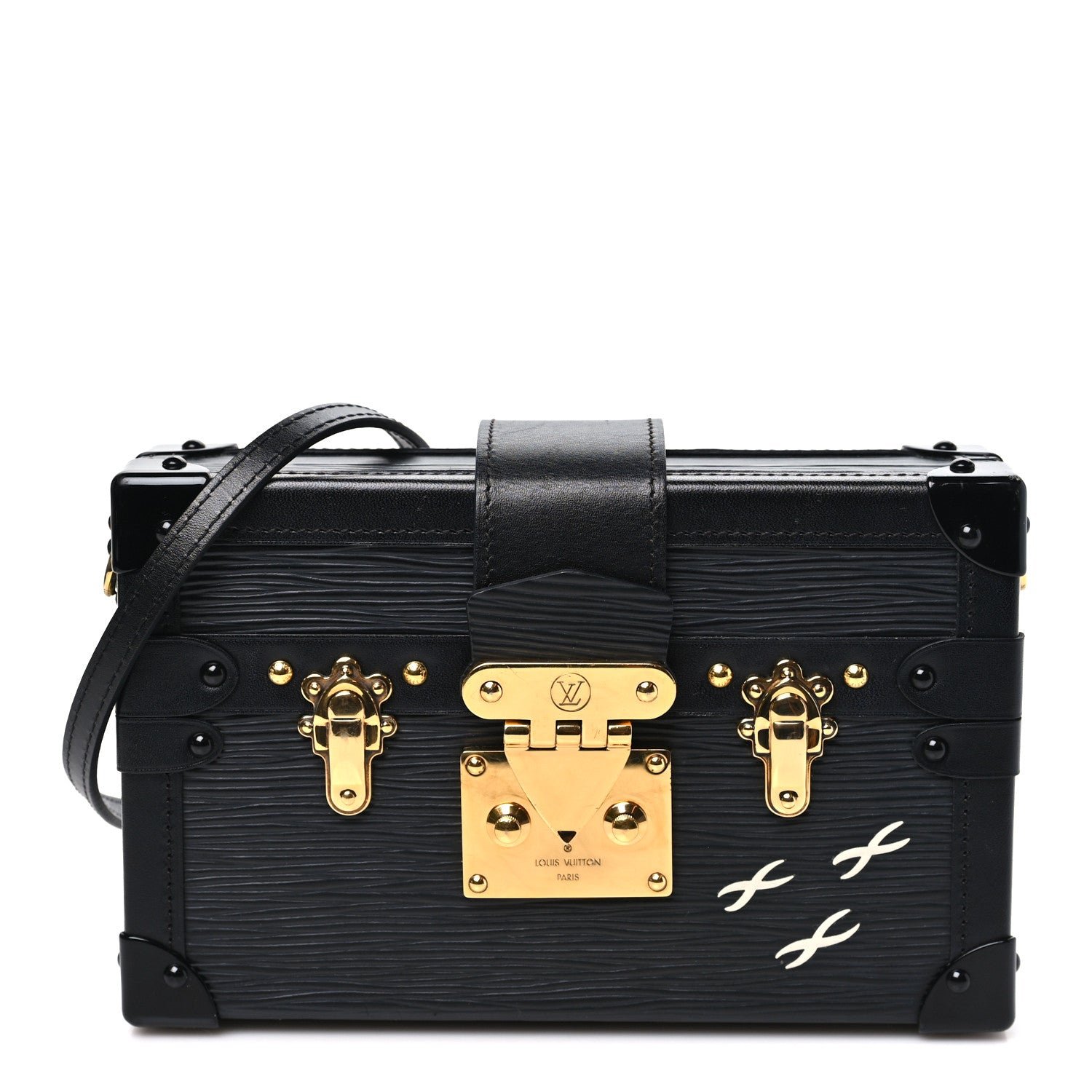 Louis Vuitton Epi Petite Malle Black