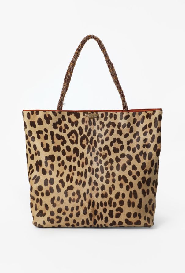 Dior Vintage Pony Hair Tote Bag