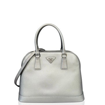 Saffiano Lux Leather Top Handle Bag