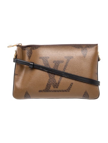 LV Monogram Double Zip Pochette