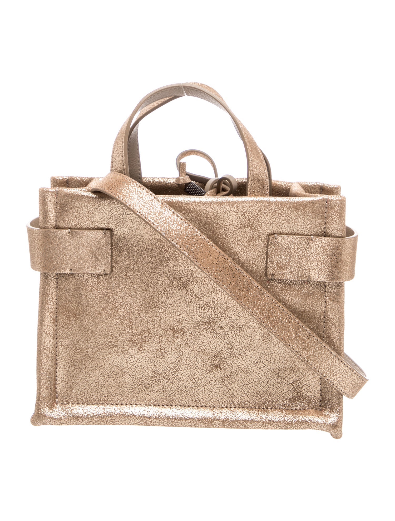 Brunello Cucinelli Leather Top Handle Bag w/ Tags